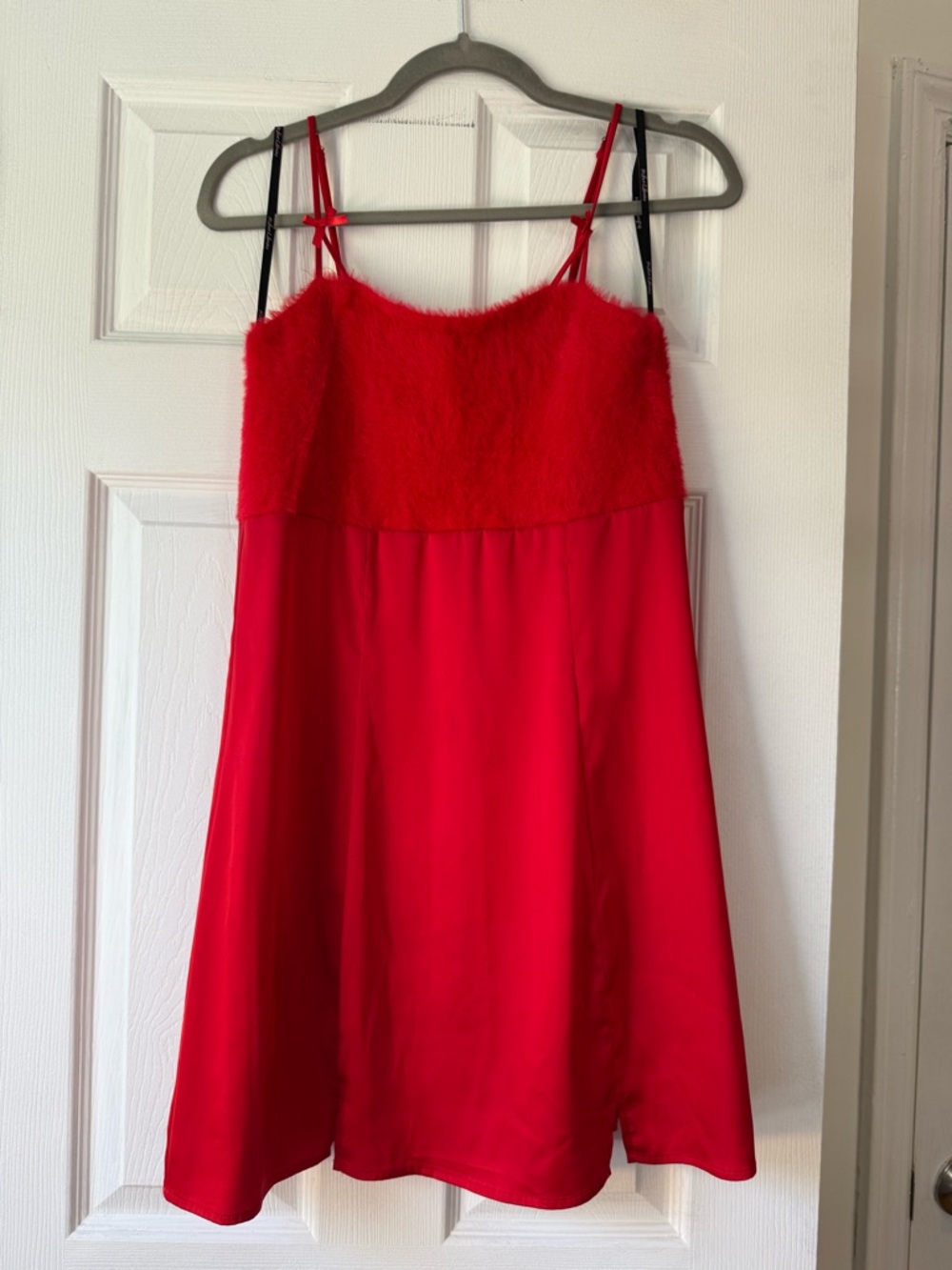 For Love and Lemons X Victoria’s Secret Red Slip Dress Size Large